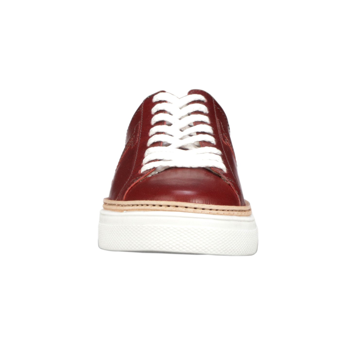 Red Double L Lace Up Sneaker