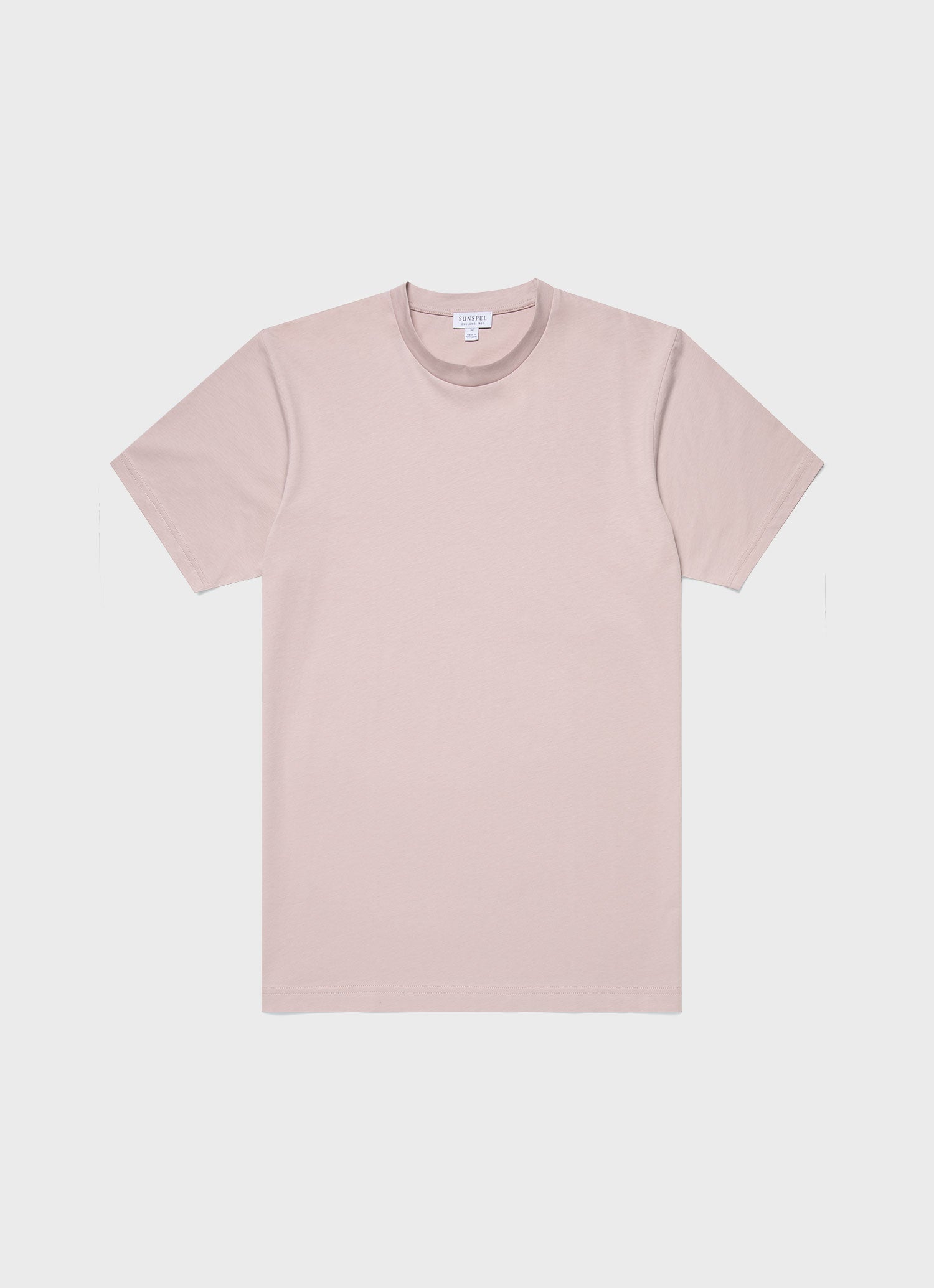 Riviera Midweight Tshirt: Pale Pink - Men's - Result