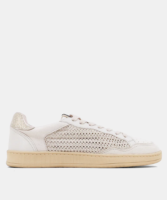 Roma Sneakers - Ivory Woven