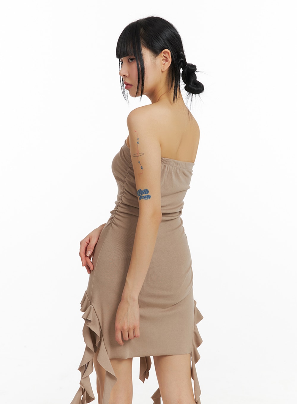 Romantic Cut-Out Tube Dress - IM414