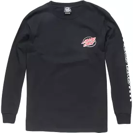 Santa Cruz Contest Oval Boys Long-Sleeve Shirts (New)