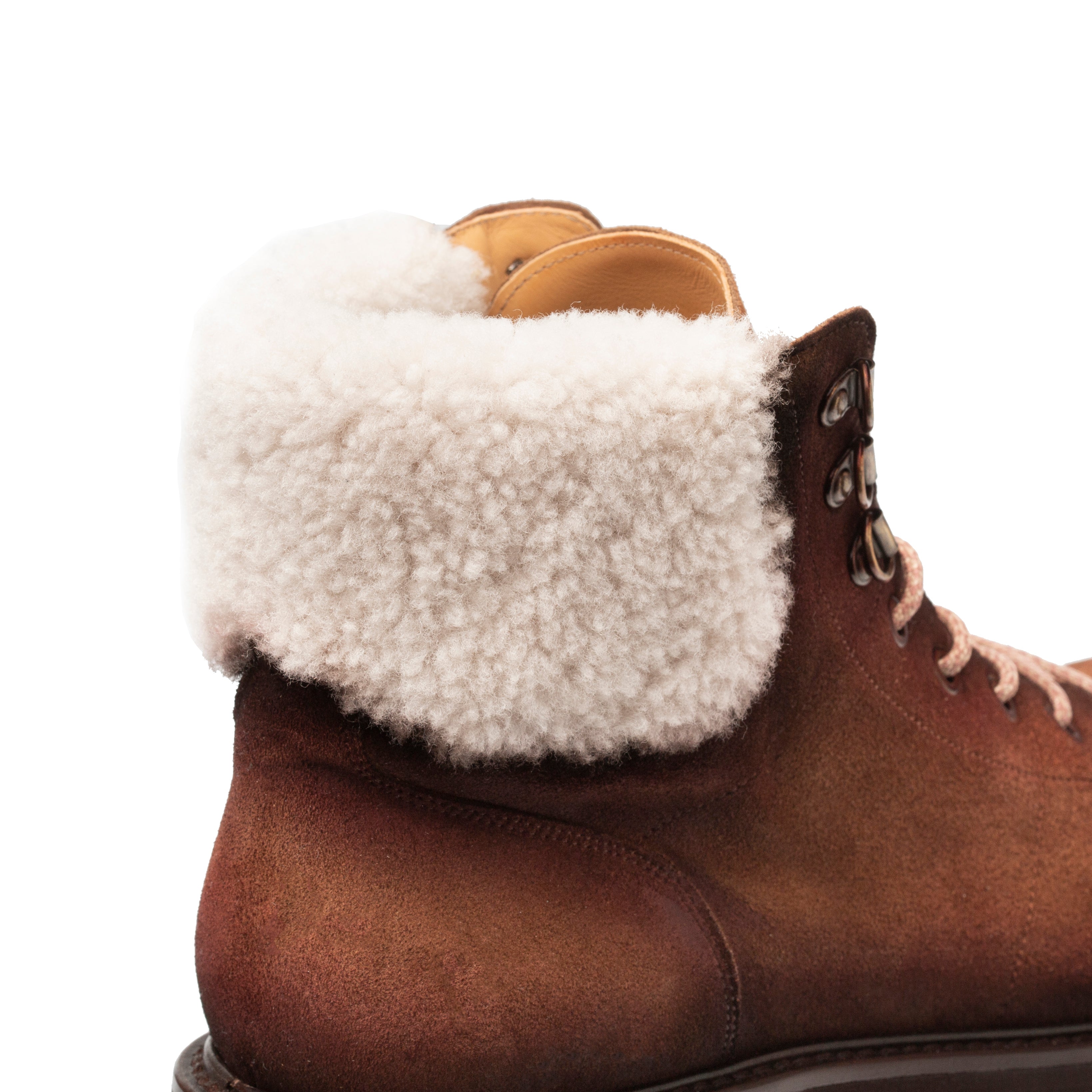 Shearling Suede Boot