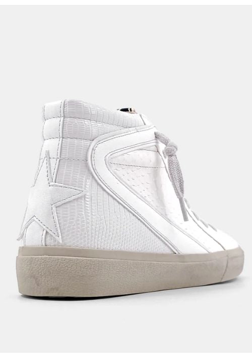 SHU SHOP Rooney White Snake Sneaker - Shop Online Now