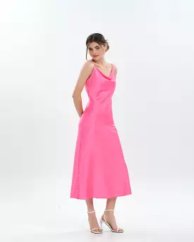 Silk Sleeveless Cocktail Dress IA13