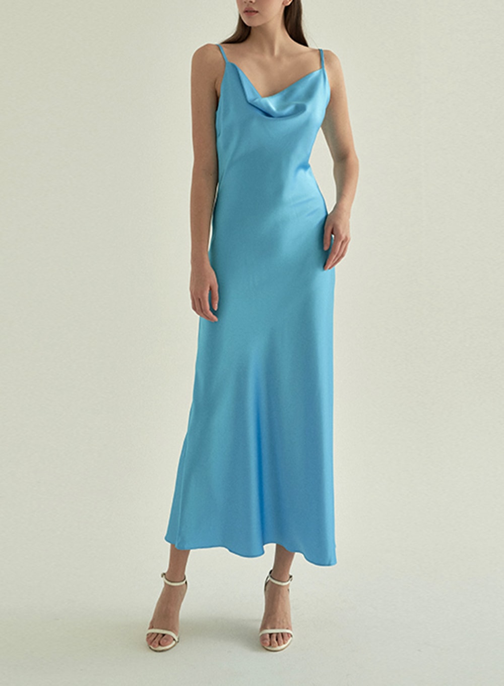 Silk Sleeveless Cocktail Dress IA13