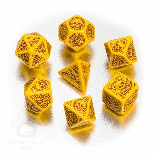 Skull & Shackles Pathfinder Dice Set