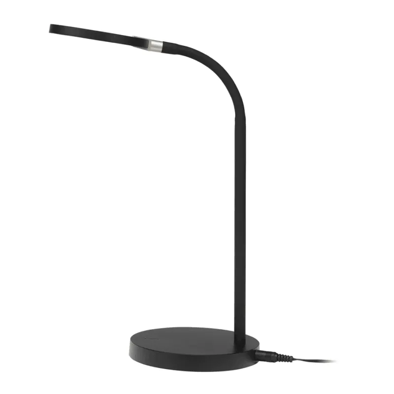 Smart Lighting Laine Flexible LED Task Touch Lamp Black 6W by Brilliant