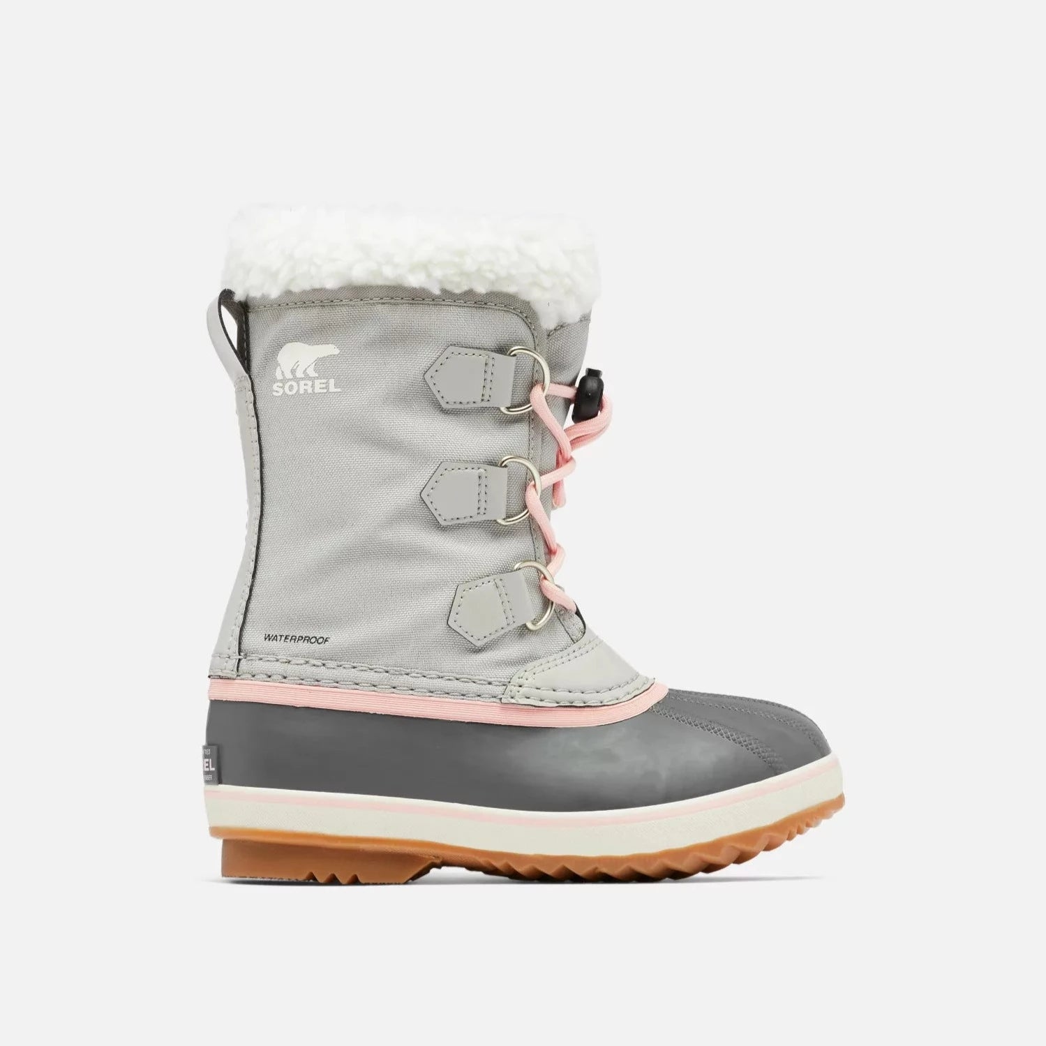 Sorel Yoot Pac Youth Boot Dove Gum Nylon