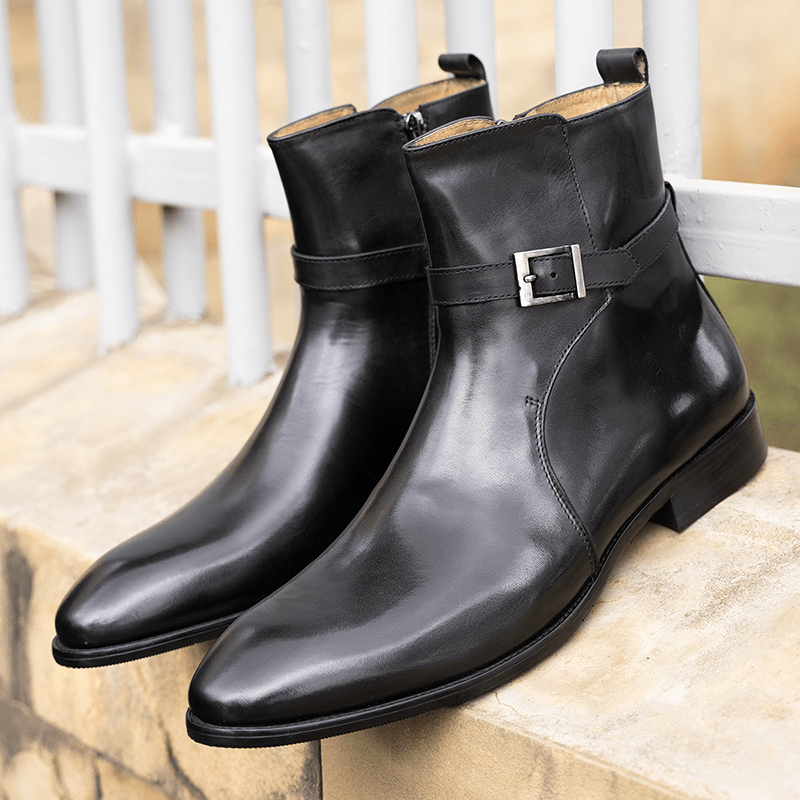 SPECTRA Black Jodhpur Boots