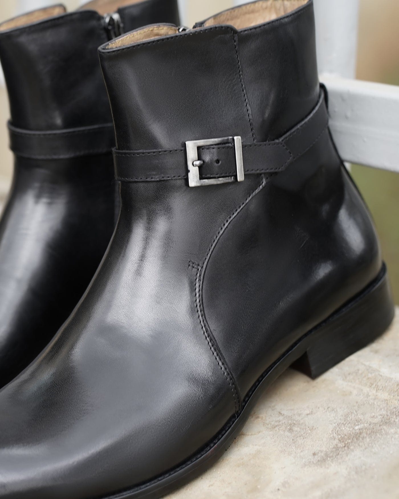 SPECTRA Black Jodhpur Boots