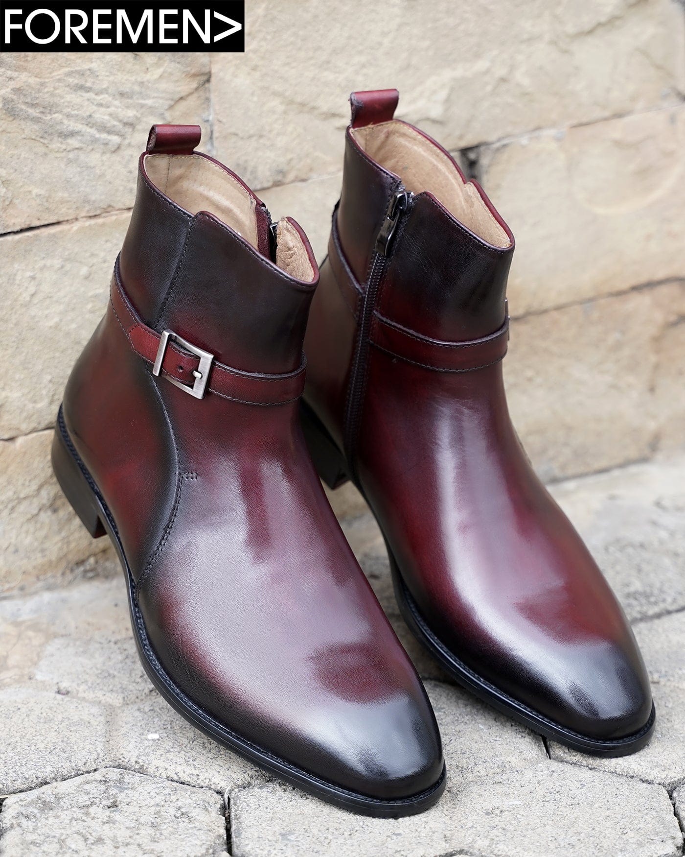 SPECTRA Ox Blood Boots