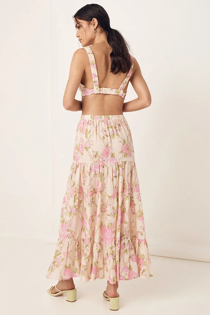 Spell Gypsy Rose Garden Tiered Skirt