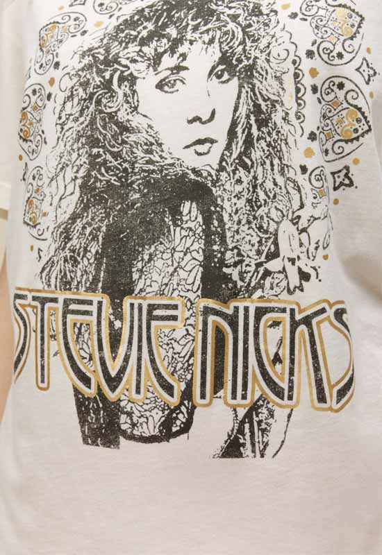 Stevie Nicks Metallic Boyfriend Tee - Buy Now