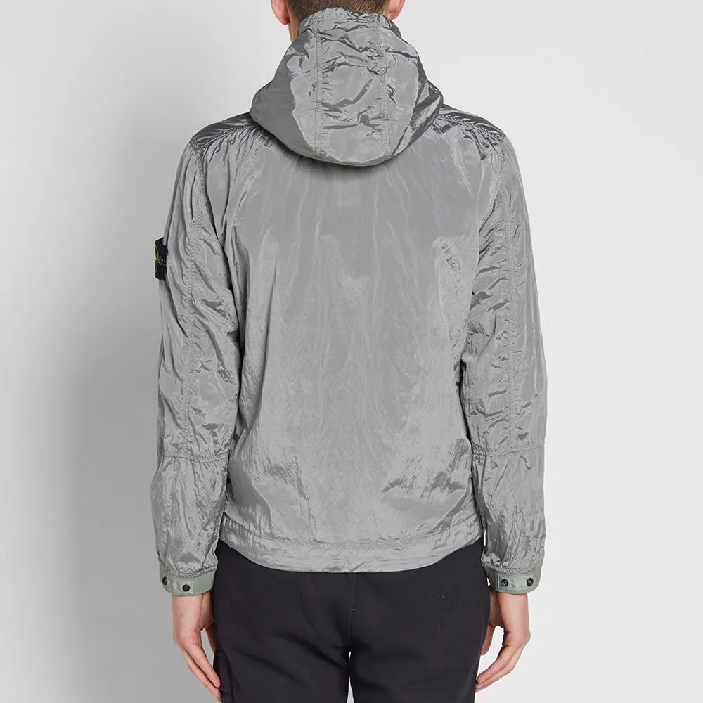 Stone Island Nylon Metal Hooded JacketLight Grey