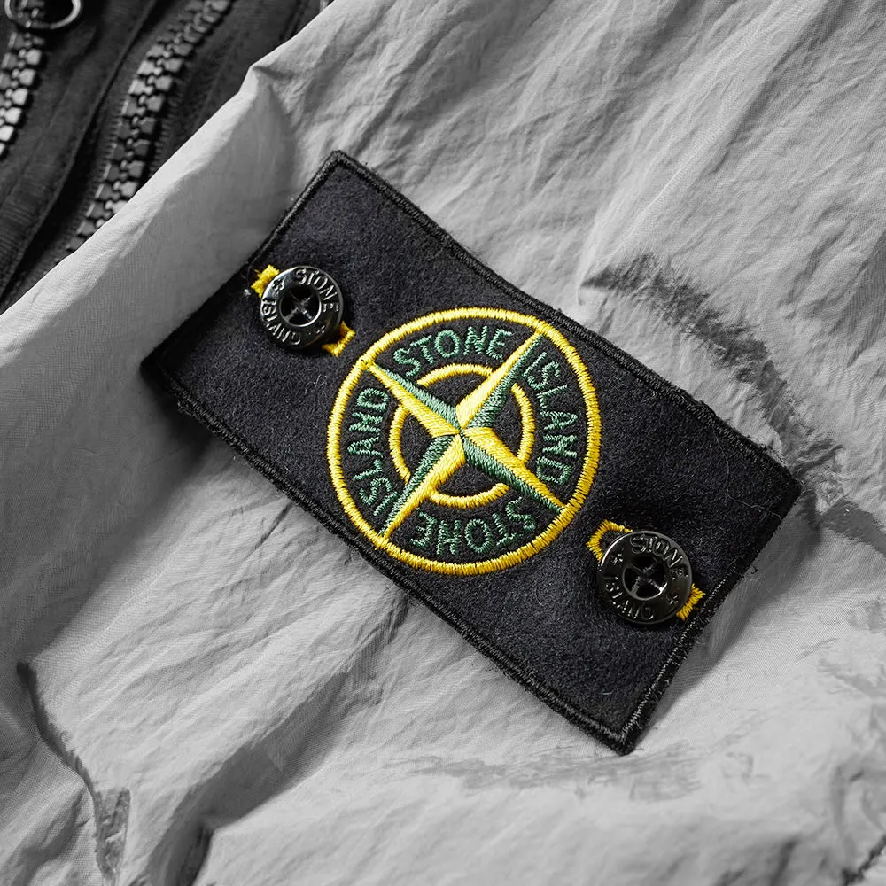 Stone Island Nylon Metal Hooded JacketLight Grey