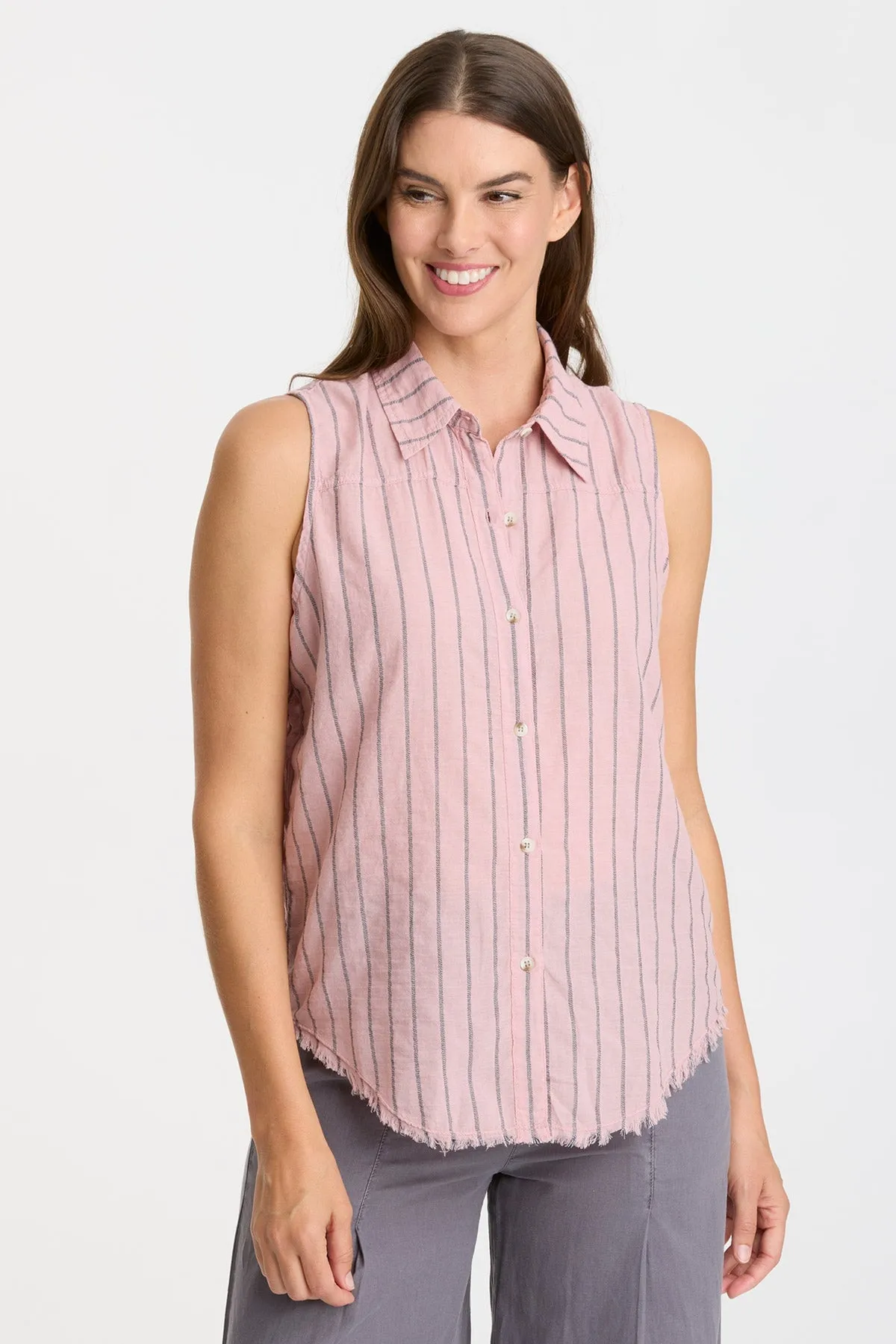 Striped Otto Top - Striped Otto Women's Top