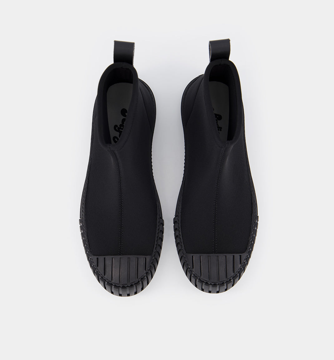 Sunny 2.0 - Black Neoprene Pull-on Boots.