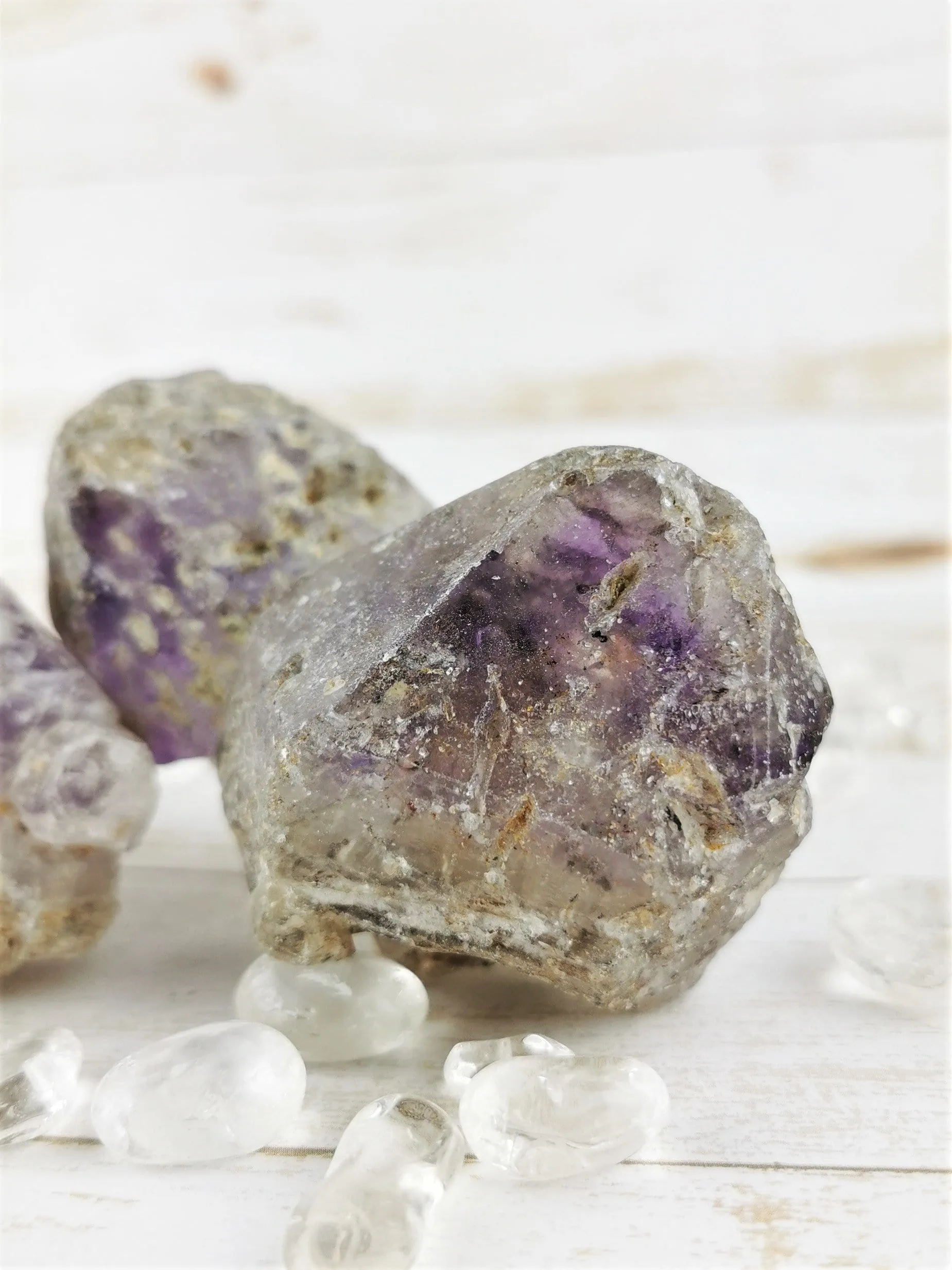 Super 7 Rough Point Crystals - Available now for purchase!