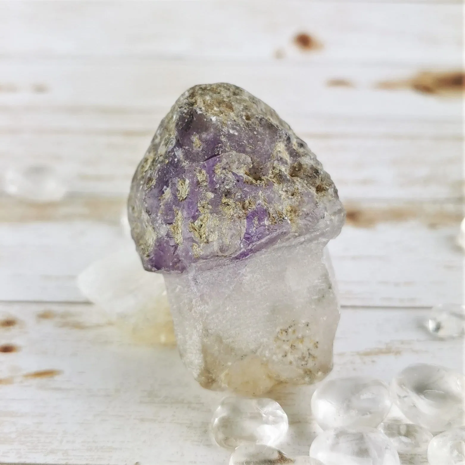 Super 7 Rough Point Crystals - Available now for purchase!