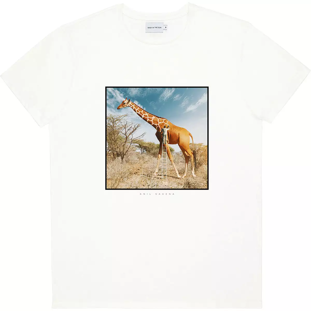 T-Shirt Giraffe Natural Sun Bask