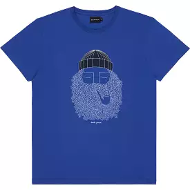 T-Shirt - Sun Indigo Fisherman