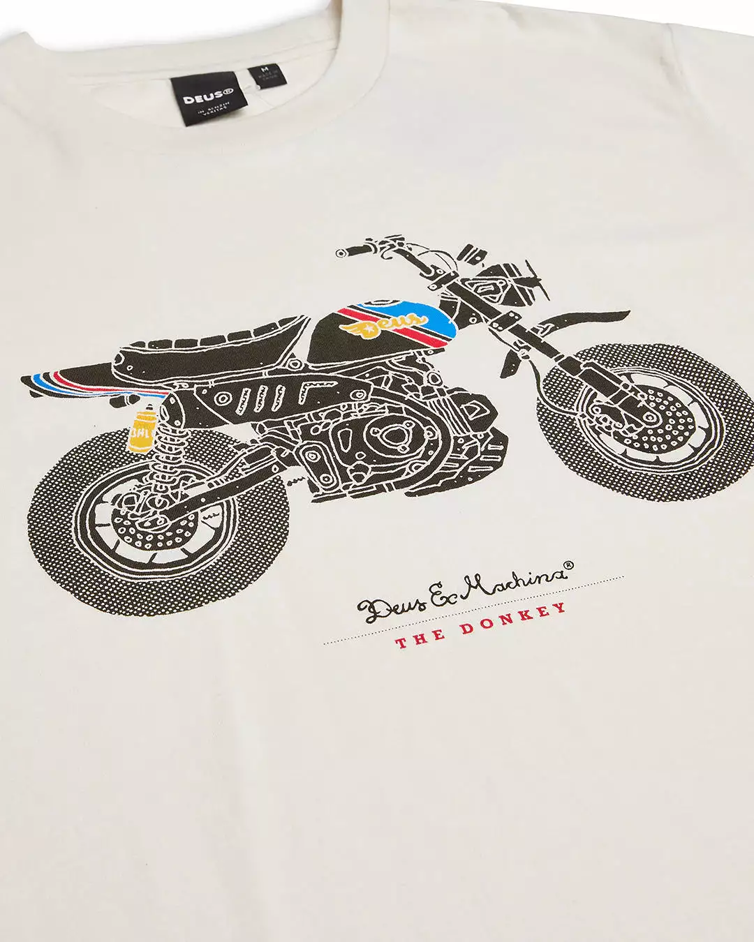 T-shirt vintage white - Deus Monkey