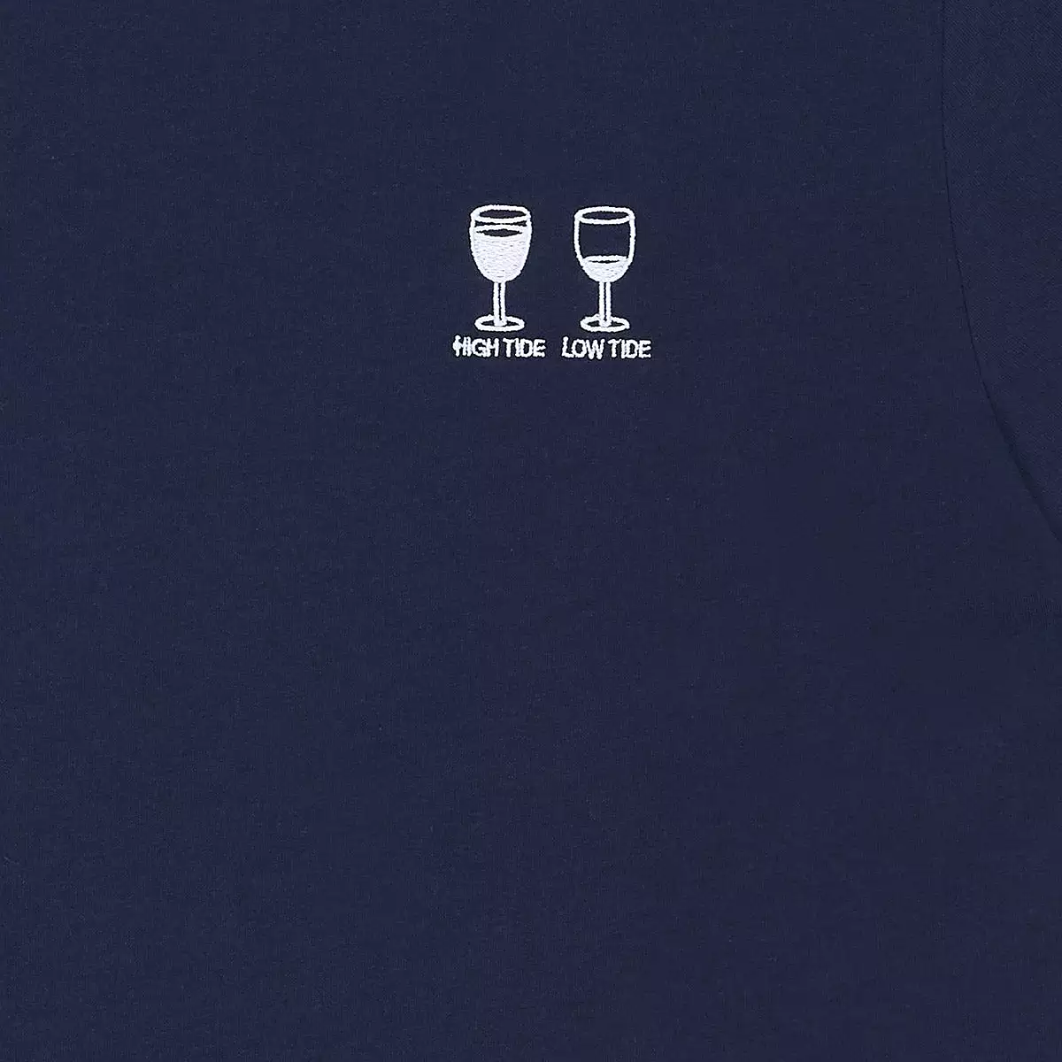 Tee-shirt Navy mini Bask in the Sun Marees