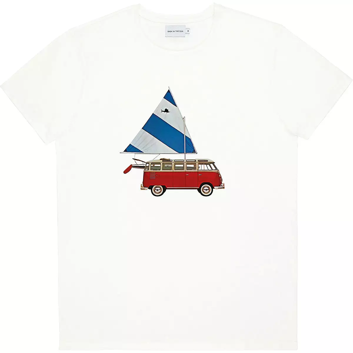 Tee-shirt Sun-Sailing Van in Natural