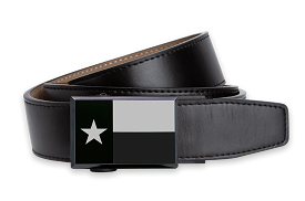 Texas Heritage Black Dress Belt - 1 3/8 Strap - Best Price Guaranteed