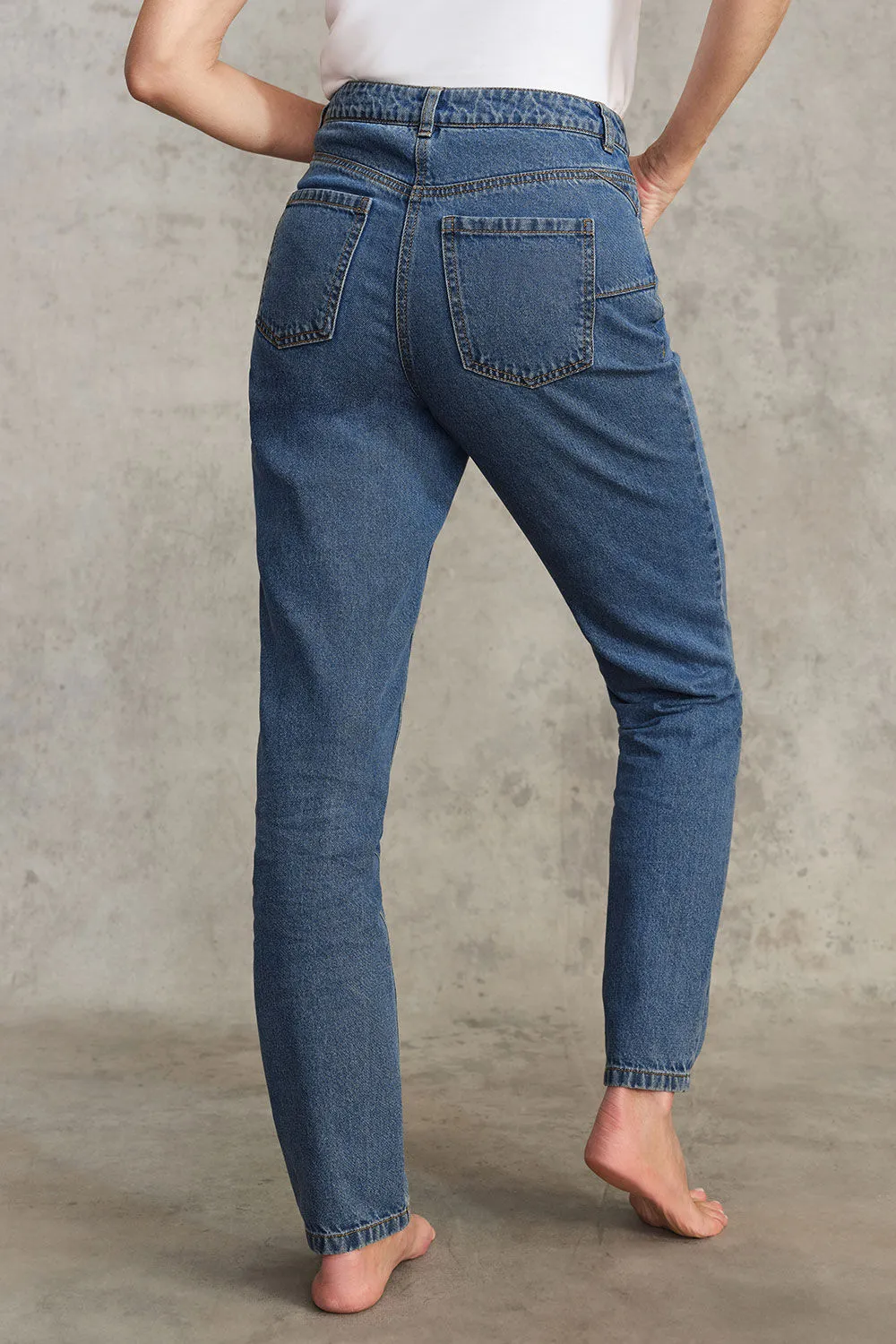 Women's MOLLIE High-Waist Mom Jeans