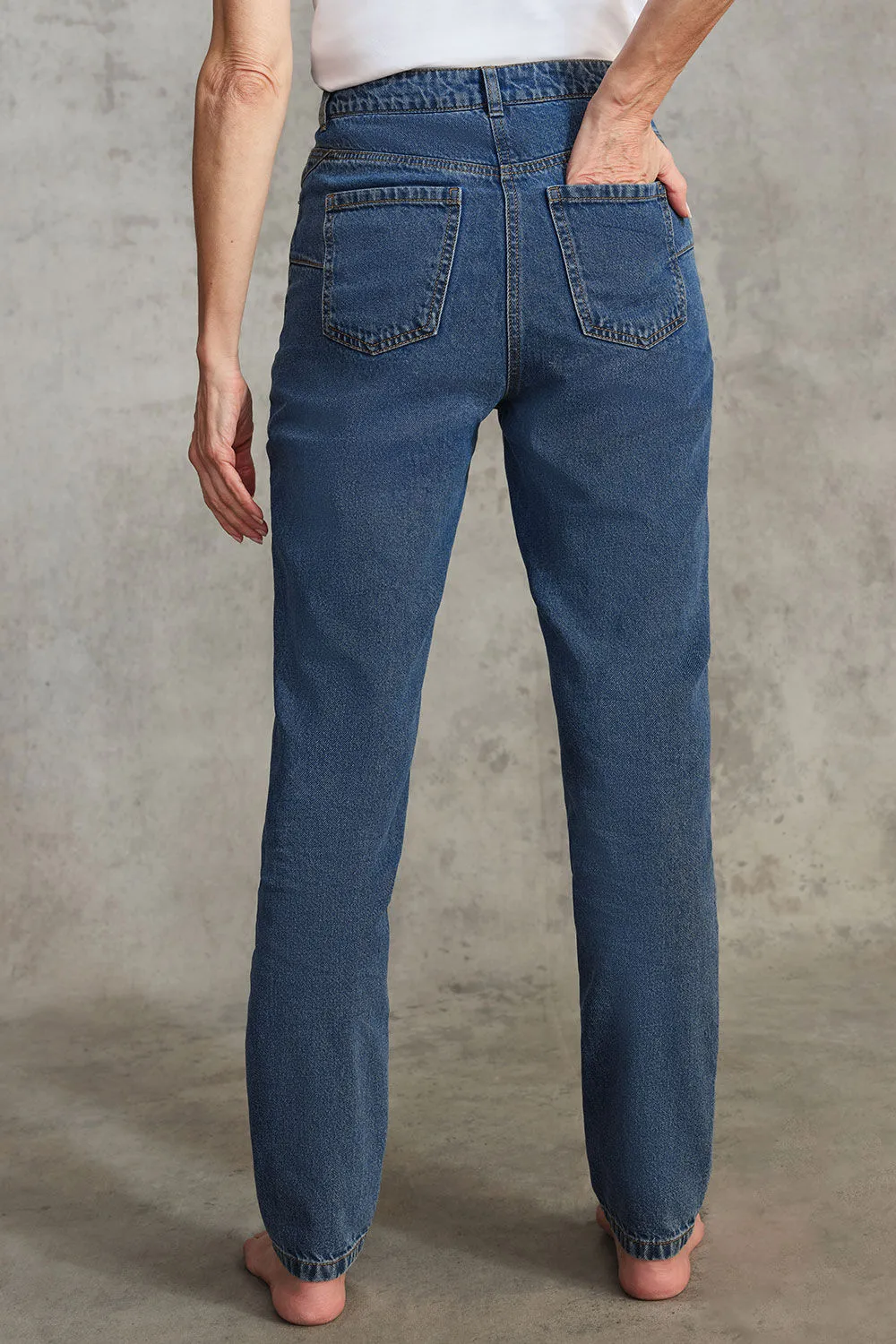 Women's MOLLIE High-Waist Mom Jeans