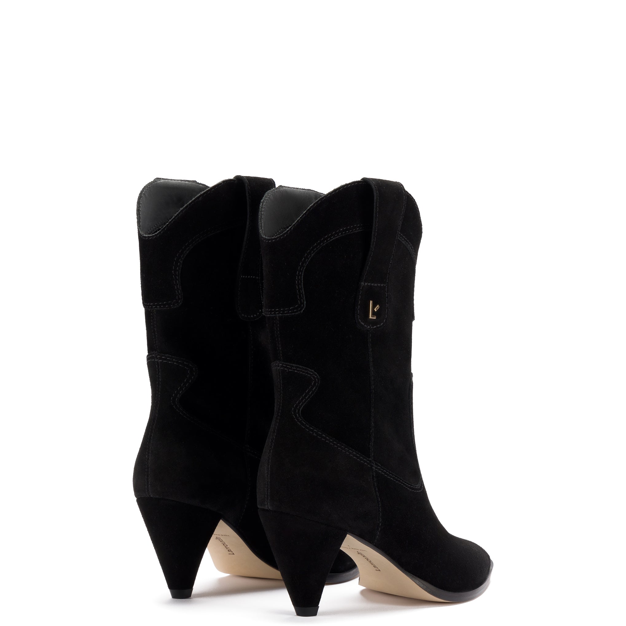 Thelma Black Suede Boot - Best Price & Fast Shipping | Shop Now!