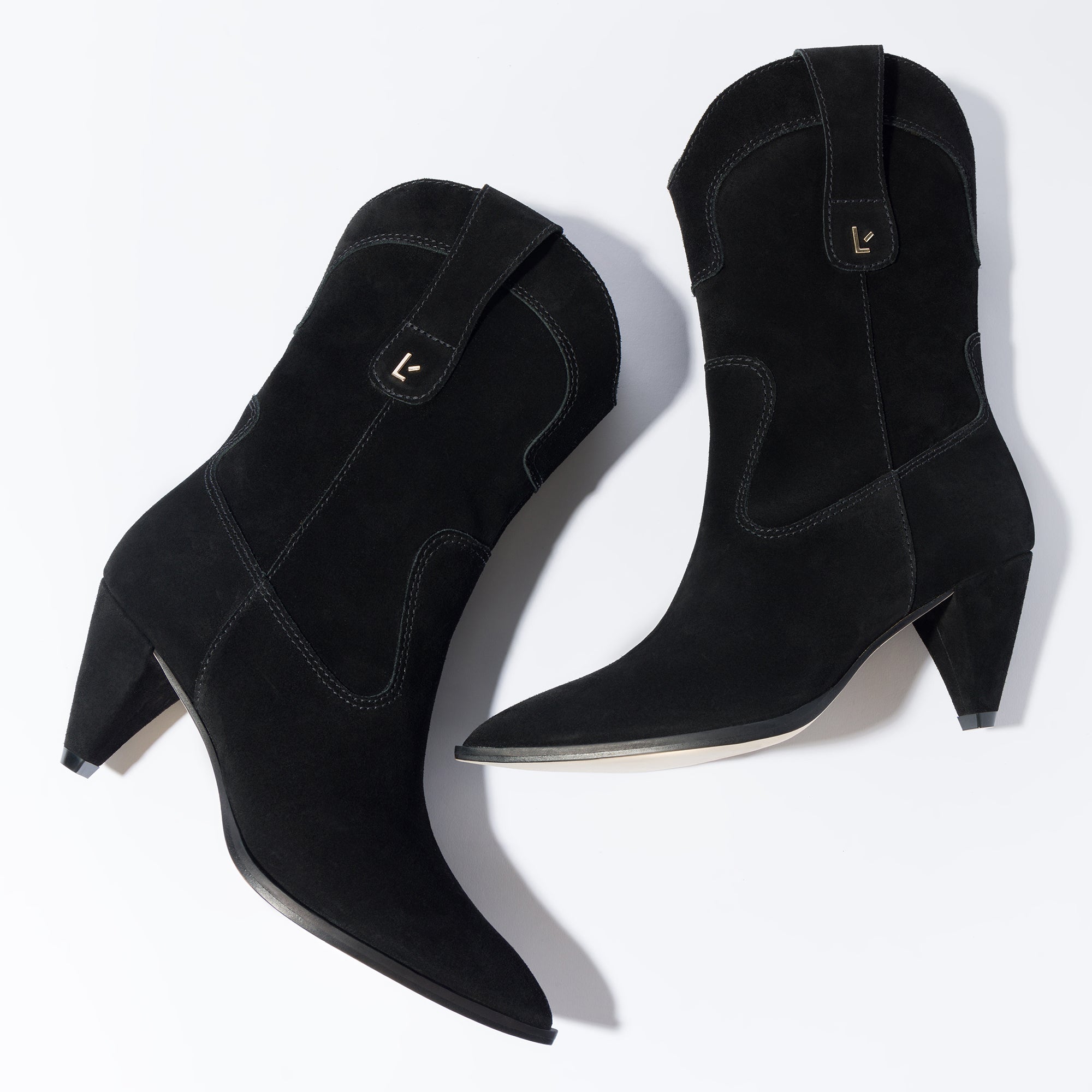 Thelma Black Suede Boot - Best Price & Fast Shipping | Shop Now!