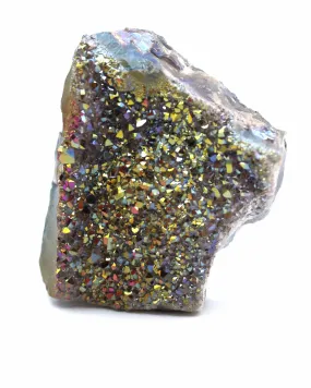 Titanium Aura Quartz Crystal - High Quality Specimen for Sale | Shop Now