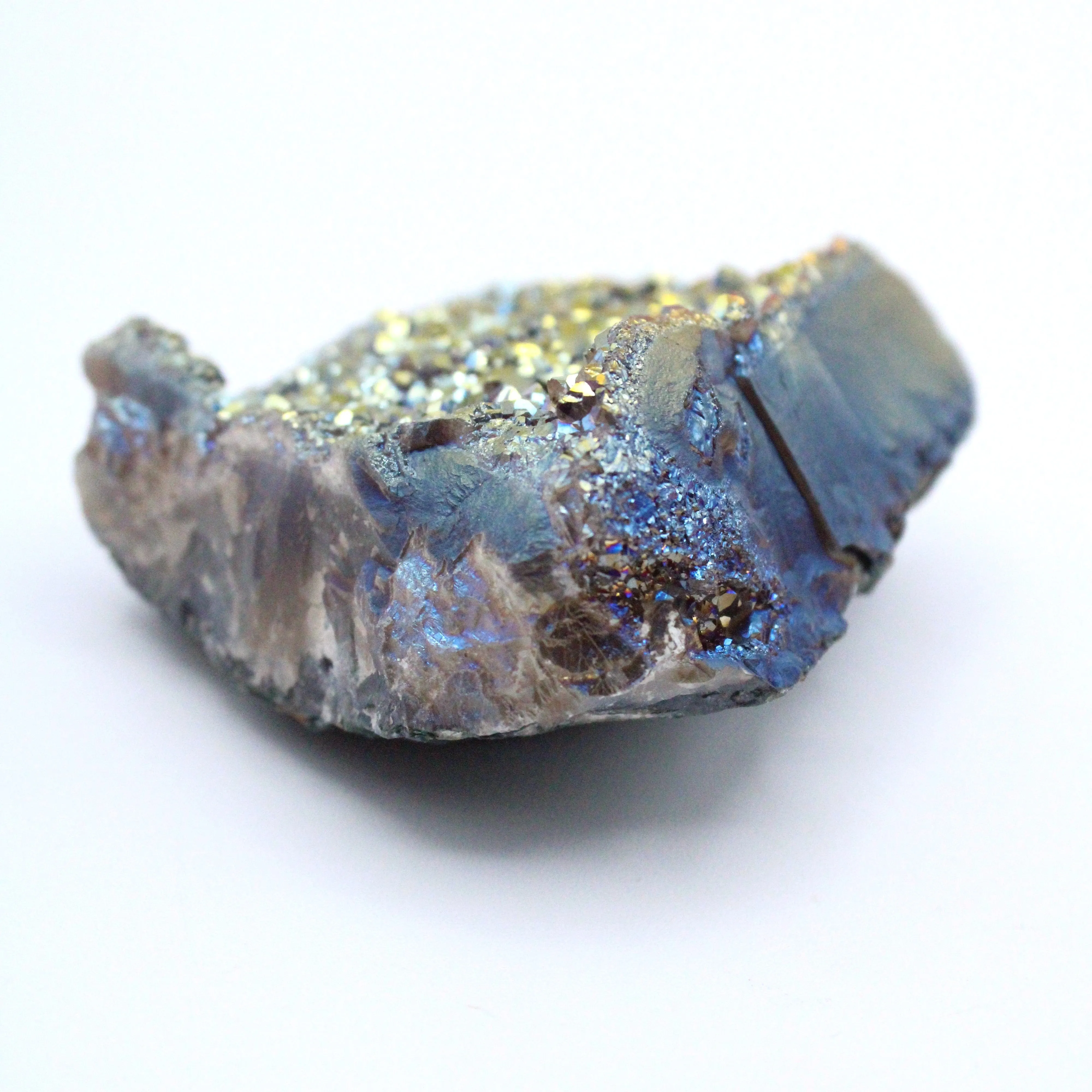 Titanium Aura Quartz Crystal - High Quality Specimen for Sale | Shop Now