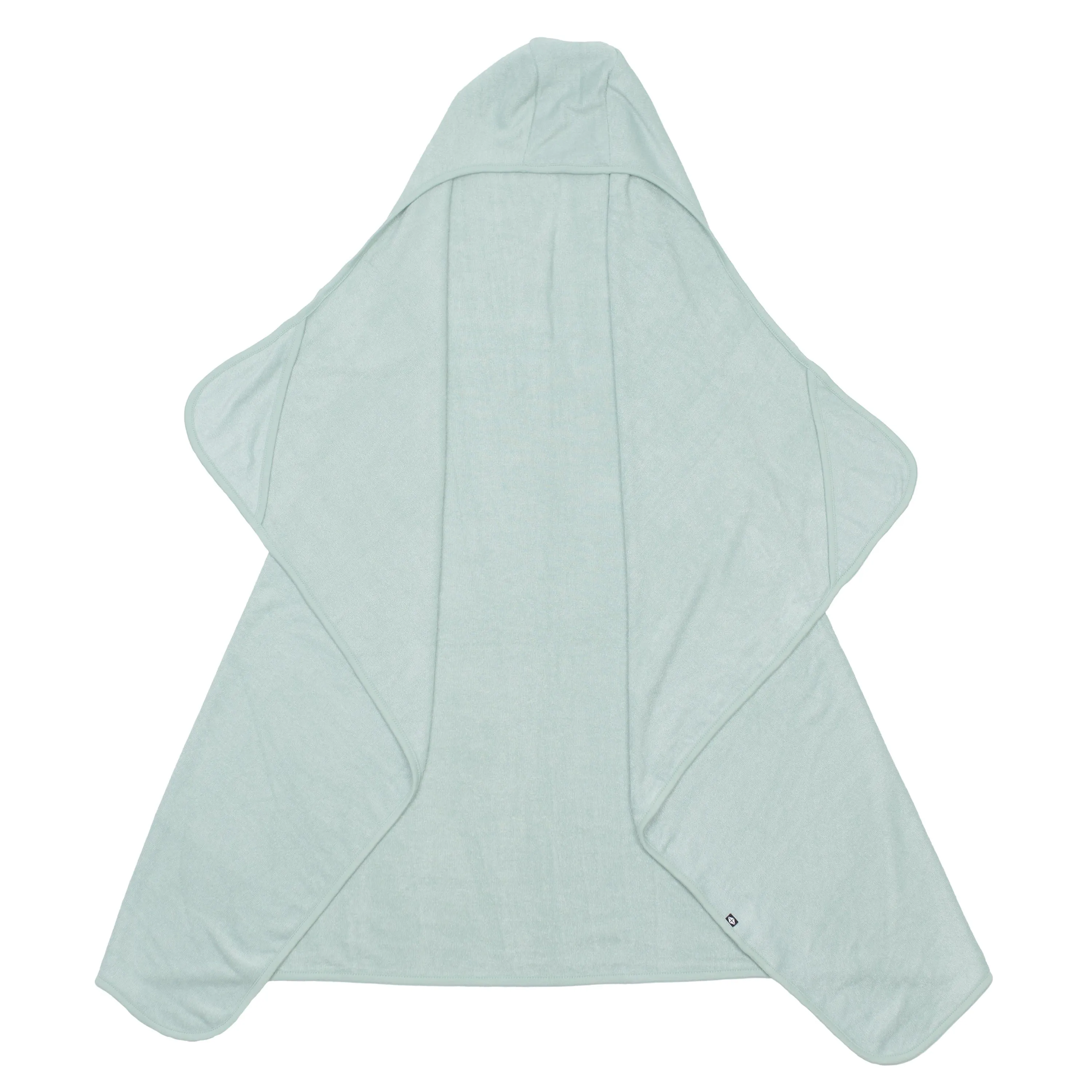 Toddler Hooded Bath Towel in Sage