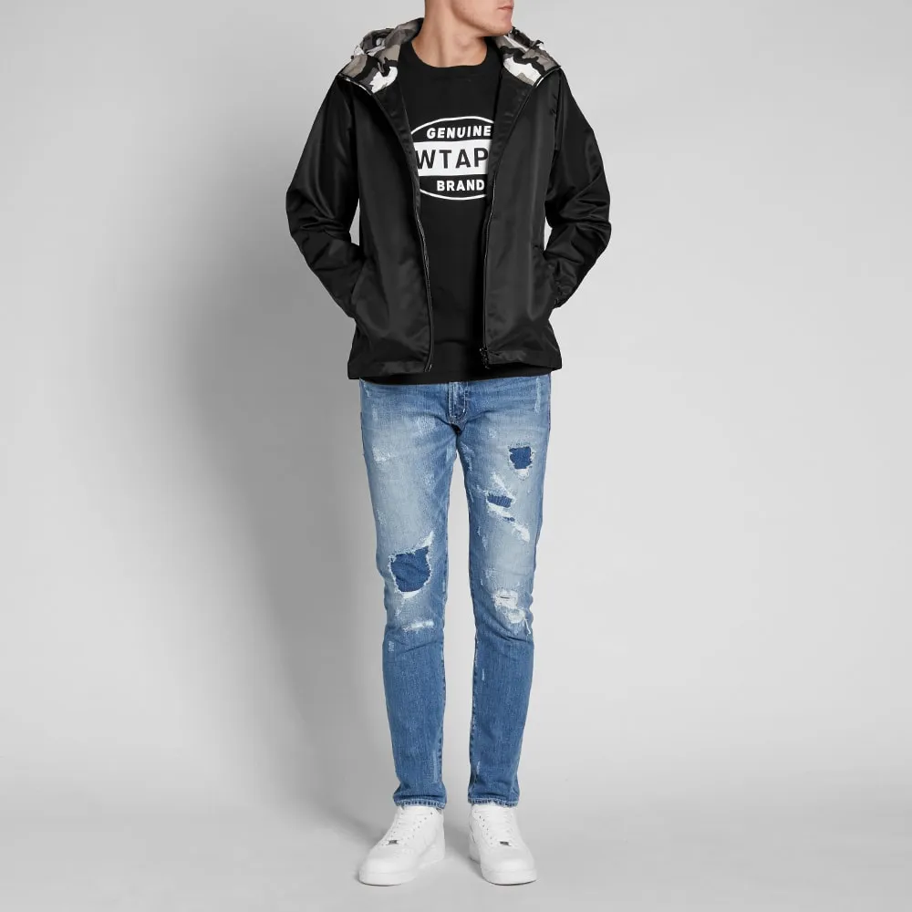 Uniform Experiment Star Hooded JacketBlack