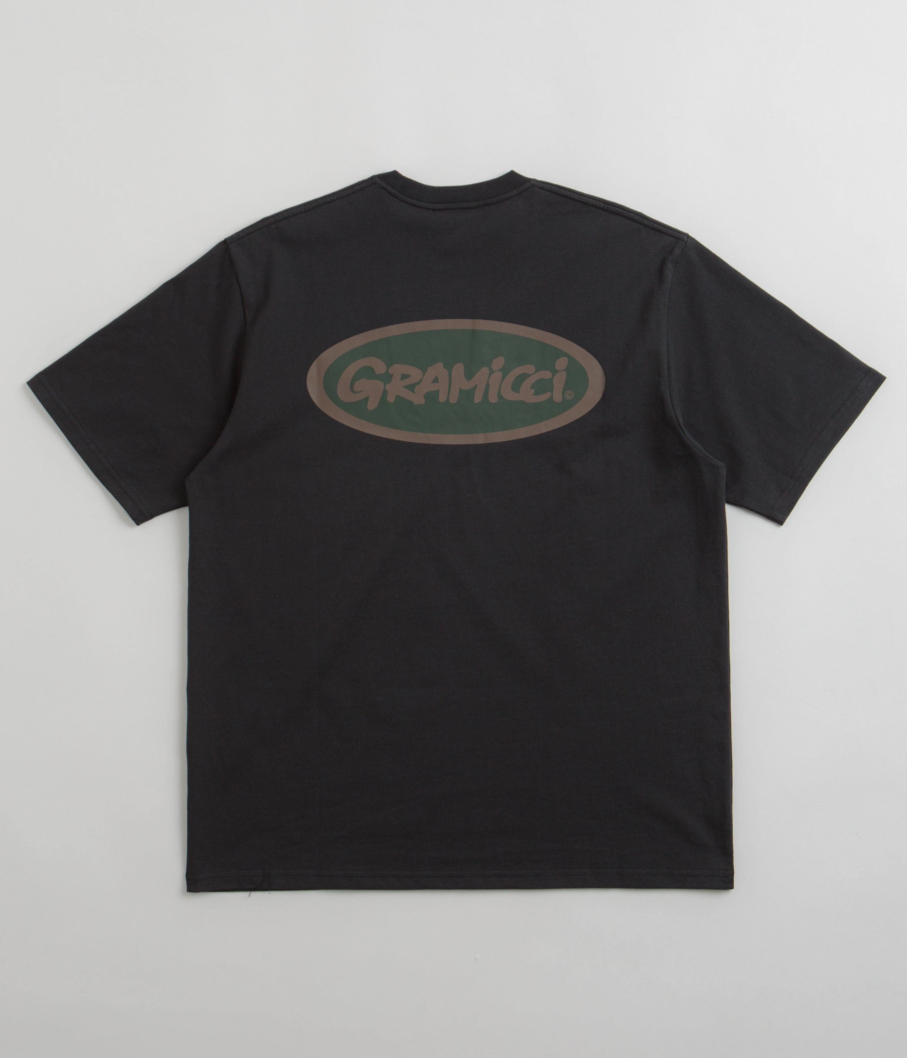 Vintage Black / Green Gramicci Oval T-Shirt