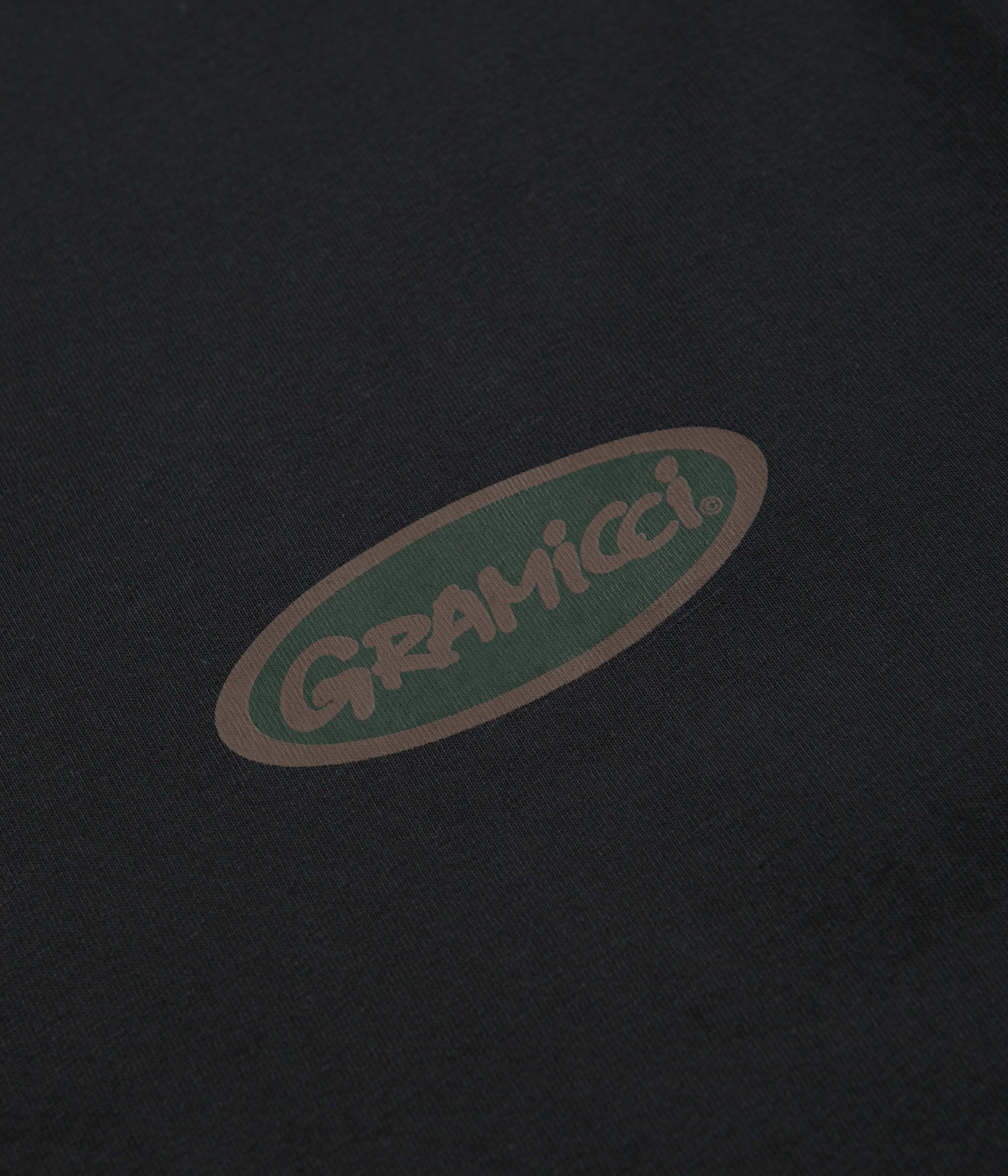 Vintage Black / Green Gramicci Oval T-Shirt