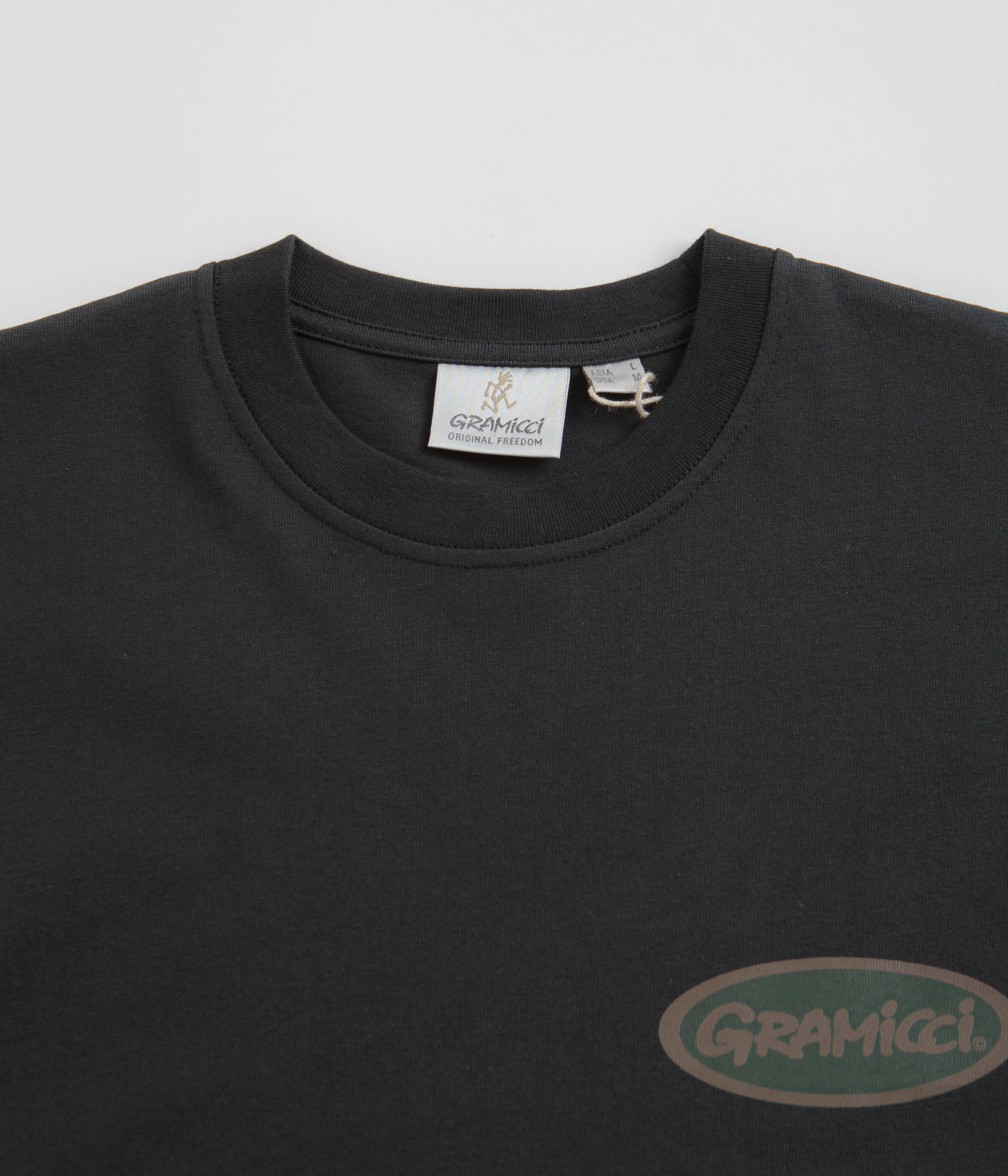 Vintage Black / Green Gramicci Oval T-Shirt