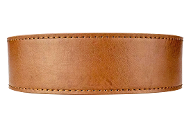 Walnut Leather Dress Strap - 1 3/8 Thickness