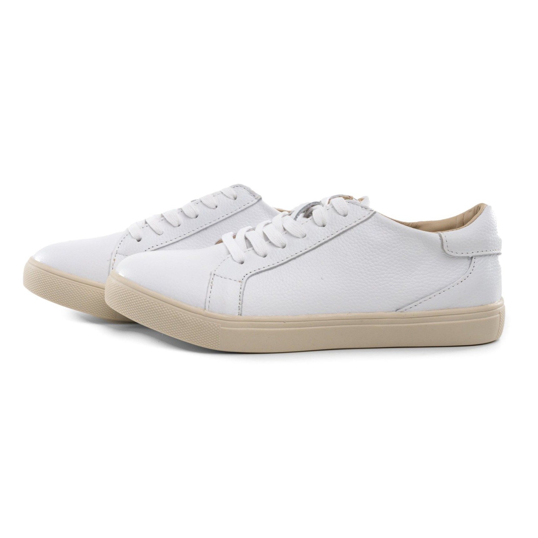 White Adult Low Top Sneakers: Men's Casual Footwear for Everyday Comfort