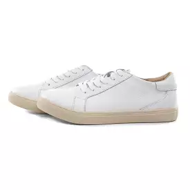 White Adult Low Top Sneakers: Men's Casual Footwear for Everyday Comfort