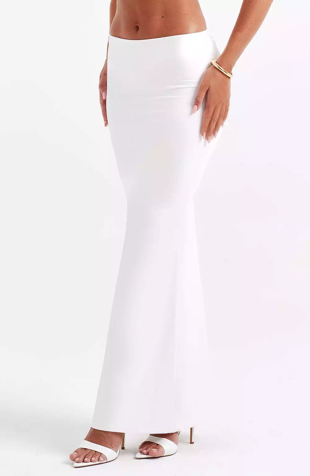 White Astrid Maxi Skirt