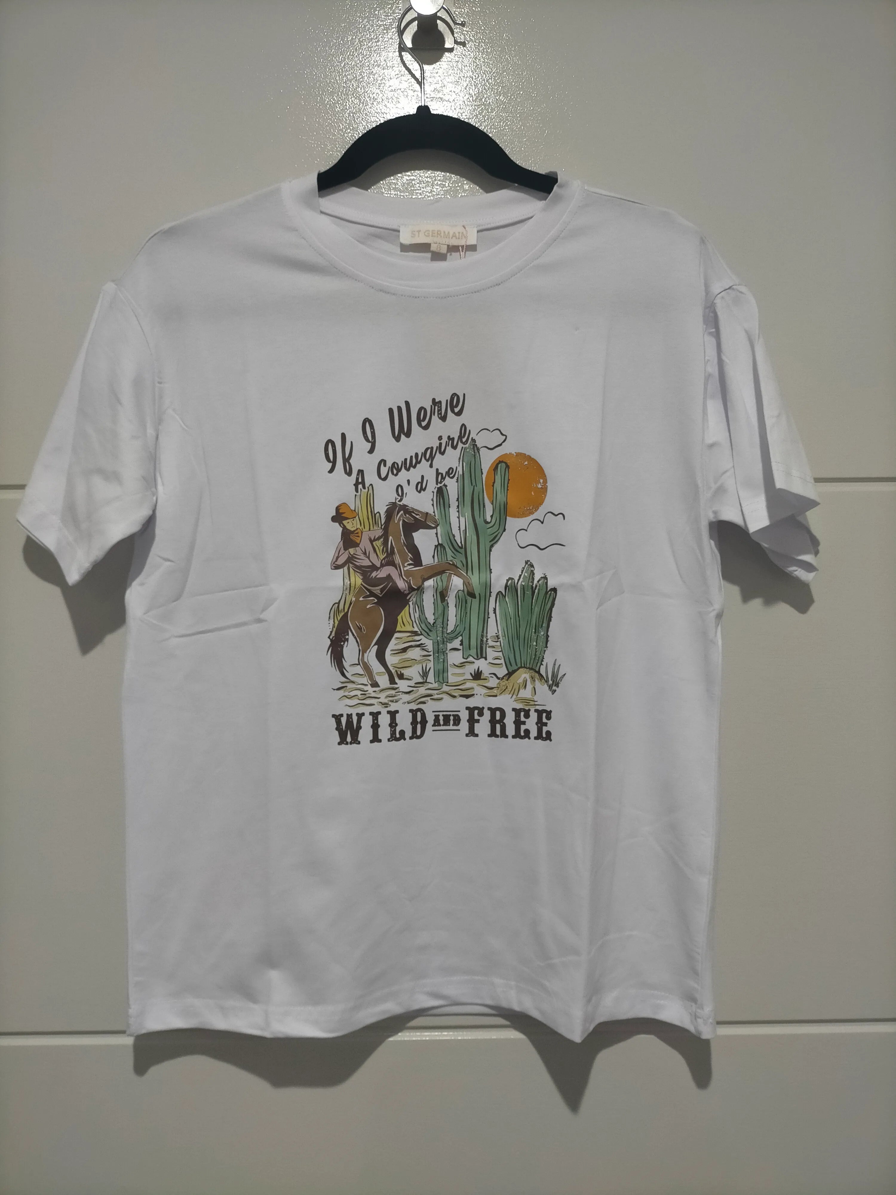 White Band Tee - Wild and Free Collection