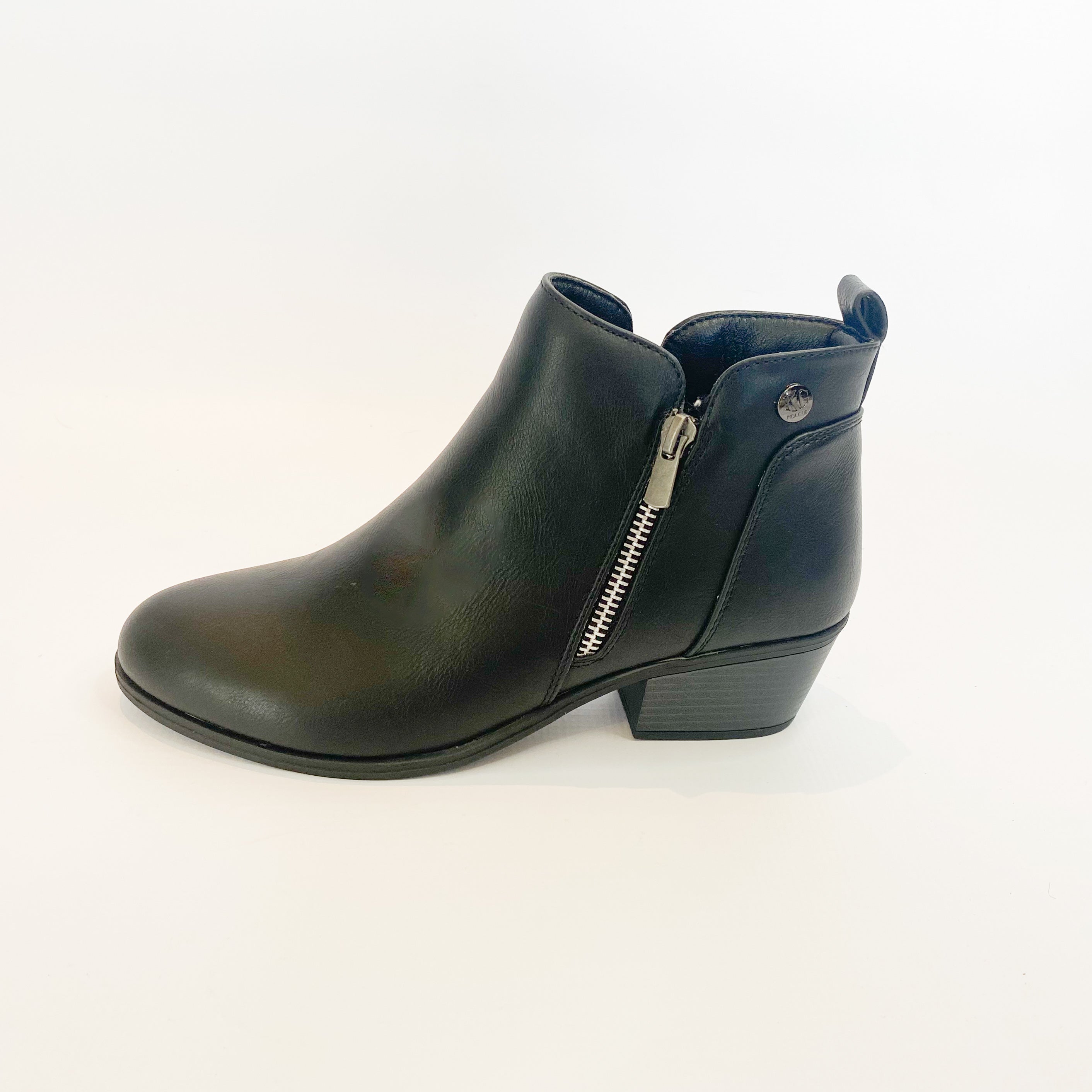 Women's KG Black Side Zip Boot