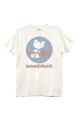 woodstock dove guitar boyfriend tee