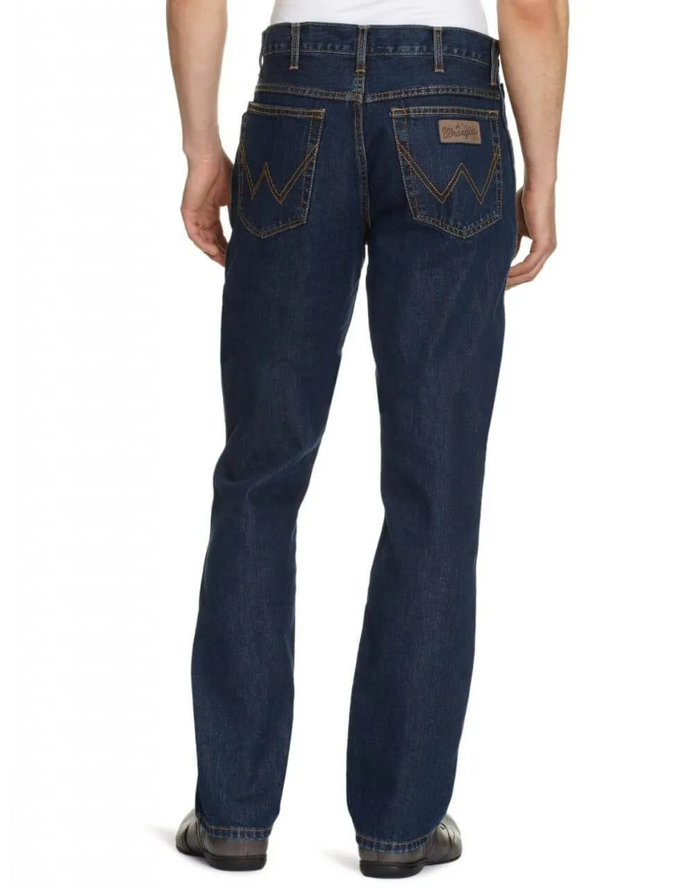 Wrangler Texas Denim Jeans Blue Darkstone