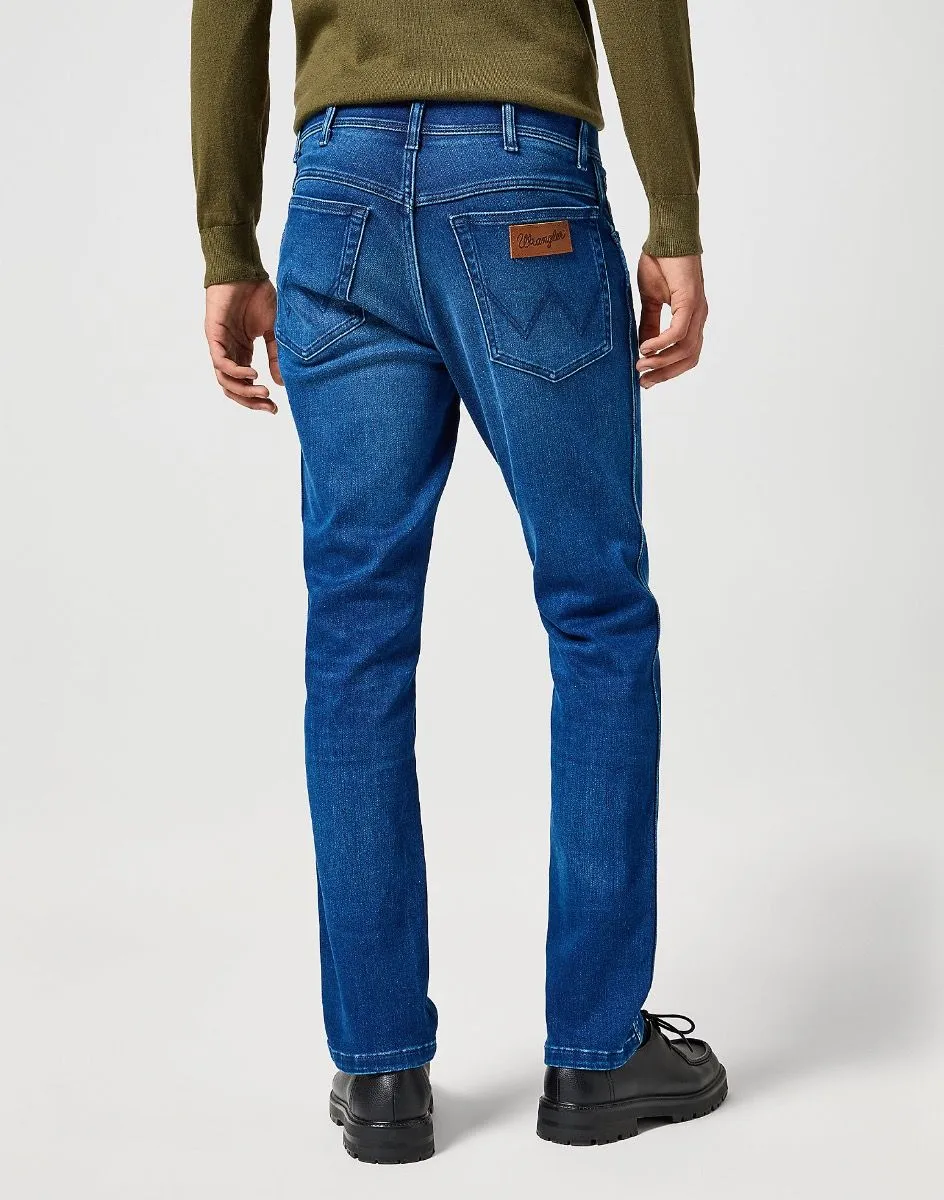 Blue Jam Wrangler Texas Stretch Jeans Slim Fit