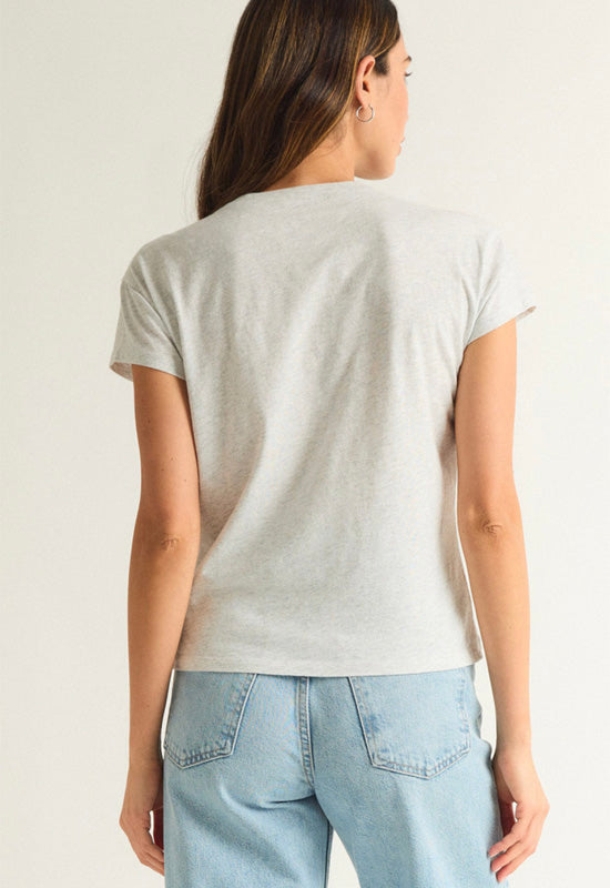 Z Supply - Light Heather Grey Modern Slub Tee